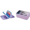 Herlitz TriCase Whisper Mane Estuche de 31 piezas, poliéster, 3 compartimentos, 3 cremalleras 400205915