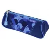 Herlitz Estuche triangular azul Goal poliéster, 1 compartimento con cremallera 400205920