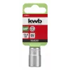 KWB 372213 llave de vaso de 6 caras con accionamiento de 3/8 de pulgada, 13 mm, de cromo-vanadio