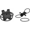 FISCHER Soporte universal para bomba de bicicleta, plástico negro, para todas las bombas de mano habituales, 1 ud. (85574)