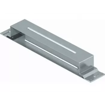 OBO Bettermann VL 35038E Placa de unión para bandejas de cables, altura lateral 35 mm, acero, galvanizado en banda 7400974