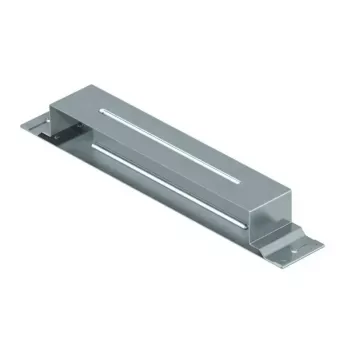 OBO Bettermann VL 35038E Placa de unión para bandejas de cables, altura lateral 35 mm, acero, galvanizado en banda 7400974