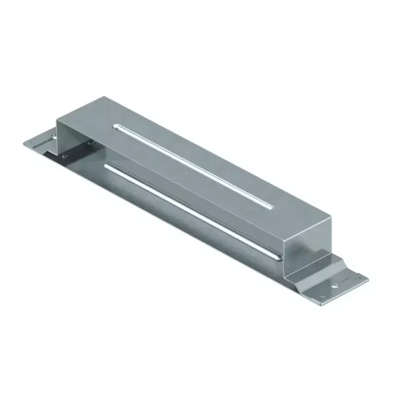 OBO Bettermann VL 35038E Placa de unión para bandejas de cables, altura lateral 35 mm, acero, galvanizado en banda 7400974