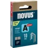 Novus Type 53 Grapas de alambre fino A 10 mm superduras acero galvanizado 800 unidades 042-0778