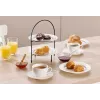 Ritzenhoff & Breker TJÄNA Bandeja de tarta de 2 niveles, metal negro, 220x170x280 mm 221367