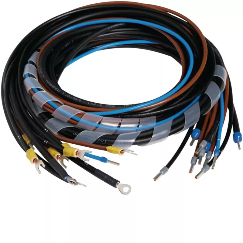 Hager Y13FL Set de cables de medición para transformador de corriente