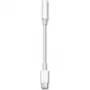 2GO 797008 Cable adaptador USB-C a 3,5 mm de audio, 0,1 m, blanco