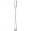 2GO 797008 Cable adaptador USB-C a 3,5 mm de audio, 0,1 m, blanco