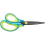 Pelikan 810265 Tijeras de oficina y manualidades corte recto azul-amarillo