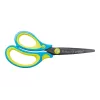 Pelikan 810265 Tijeras de oficina y manualidades corte recto azul-amarillo