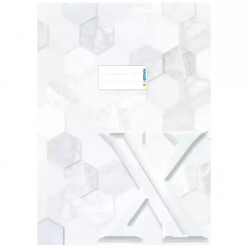 HERMA Funda protectora X funda protectora, cartón, DIN A4, blanco, pack de 10 20080