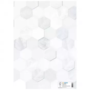HERMA Funda protectora X funda protectora, cartón, DIN A4, blanco, pack de 10 20080