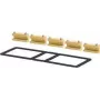 Hensel Mi SV 63 Conector de barras colectoras, 5 polos, 63 A, 690 V AC, gris 20001594
