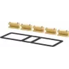 Hensel Mi SV 63 Conector de barras colectoras, 5 polos, 63 A, 690 V AC, gris 20001594