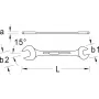 GEDORE Llave de doble boca 19x22 mm (6066770)