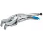 GEDORE Pinza de presión para soldadura de tubos 279 mm (11 inch), mordazas de acero fundido, niquelada (6407510)