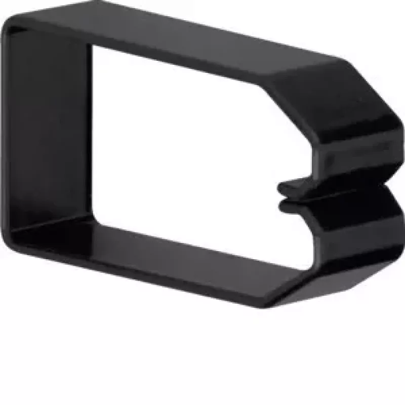 Hager B800403 Tehalit BRN Canal de cable 80x40 mm 2 m negro PVC