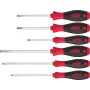 Wiha SoftFinish Set de destornilladores, 6 piezas, plano/Phillips/Pozidriv, 26113