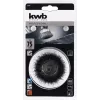kwb Cepillo de alambre de vaso 75 mm, acero ondulado 0,2 mm, vástago 6 mm para metal y piedra 606310