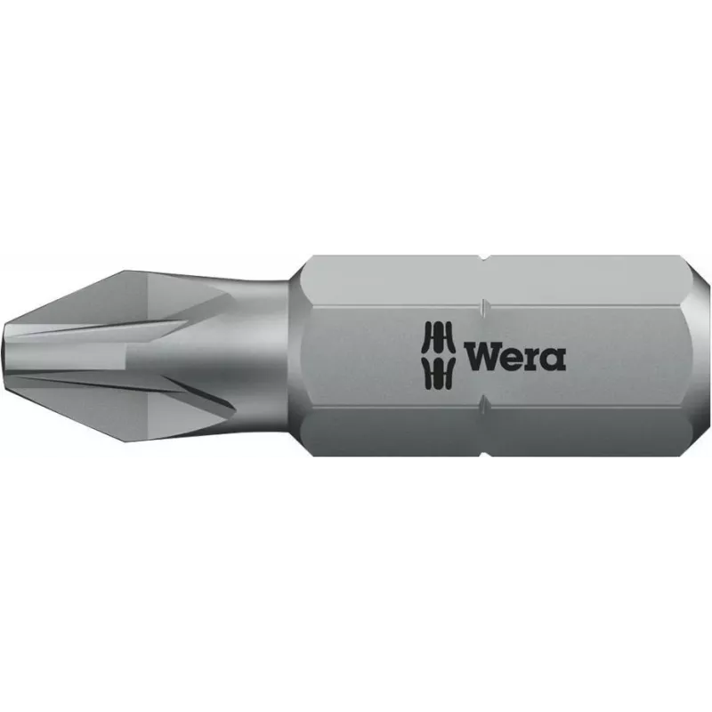 Wera Bit-Check BC 12 Wood 2 Set de puntas de destornillador, 12 piezas, accionamiento hexagonal 1/4 inch, puntas de 25 mm, BiTorsion, PH/PZ/TX 05057422001