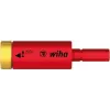 Wiha 29701200 Adaptador de par para TorqueVario-S, salida hexagonal 1/4