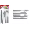 Marabu set de espátulas para mezclar, plástico, 5 piezas, para pinturas pastosas, pastas de textura, pinturas acrílicas, óleos, geles 0173000000031