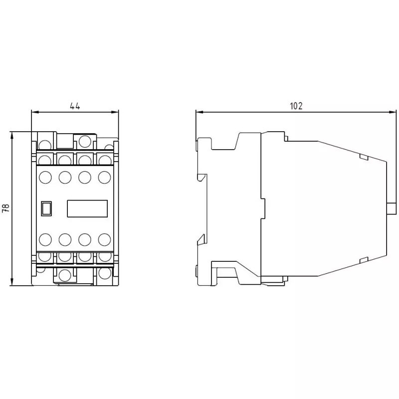 SIEMENS Contactor auxiliar 62E 6NO+2NC AC230V 3TH4262-0A (3TH42620AP0)