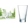 Esmeyer Arcoroc Shetland vaso de agua, 350 ml, vidrio, apto para lavavajillas, base gruesa, 1 unidad 410-343