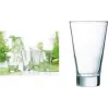 Esmeyer Arcoroc Shetland vaso de agua, 350 ml, vidrio, apto para lavavajillas, base gruesa, 1 unidad 410-343