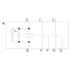 SIEMENS LZS:RT4A4L24 relé enchufable 4PDT 24VDC 2W con LED