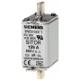 Siemens cartucho fusible NH 160 A, tamaño 00, gG, 500 V AC/250 V DC, contactos de cuchilla, indicador frontal 3NE8 024-1