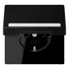 JUNG LS 1520 BFNAKL SWM Toma de corriente Schuko Type-F negra