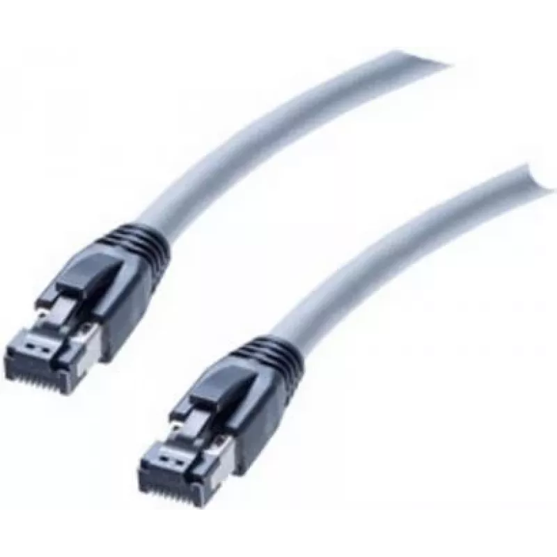 shiverpeaks BASIC-S Cable de parcheo, Cat.8, S/FTP, 15,0 m, gris, RJ45 a RJ45, TIA/EIA 568B BS08-400813
