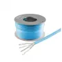 HELOS Cable de instalación Cat 8.1 S/FTP PiMF, LSZH, azul, anillo de 100 m