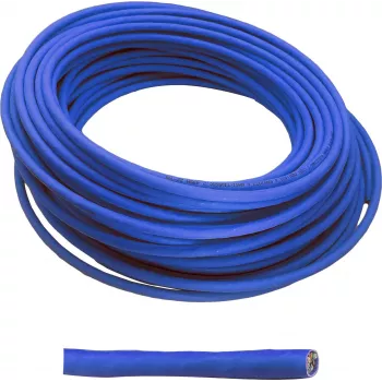 HELOS Cable de instalación Cat 8.1 S/FTP PiMF, LSZH, azul, anillo de 100 m