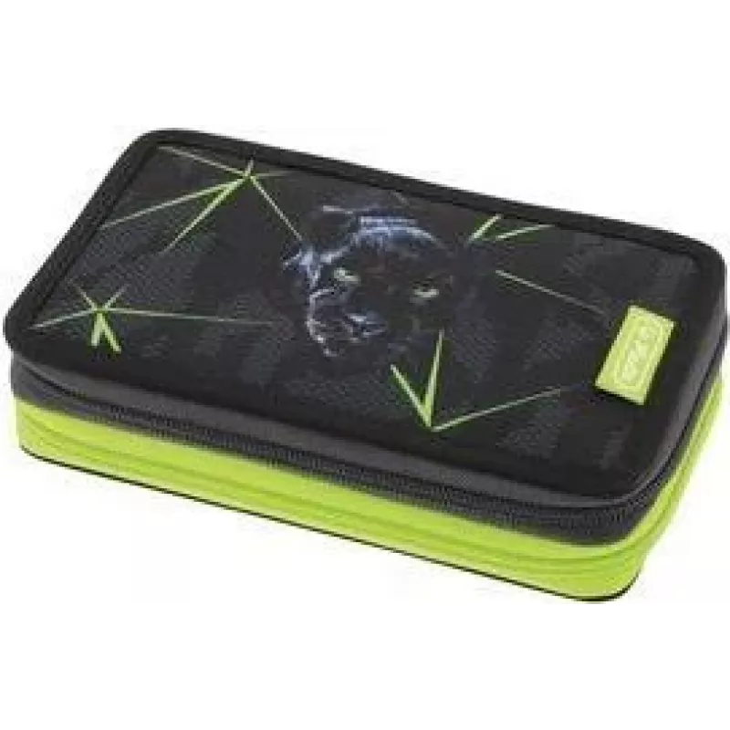 Herlitz Estuche doble con cremallera 23 piezas Wild Life (50046324)