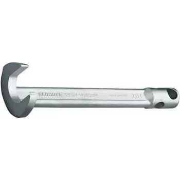 GEDORE 6670130 3114 14 Llave de gancho 14 mm, acero cromo-vanadio, manganeso fosfatado, DIN 1810 forma A