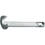 GEDORE 6670130 3114 14 Llave de gancho 14 mm, acero cromo-vanadio, manganeso fosfatado, DIN 1810 forma A