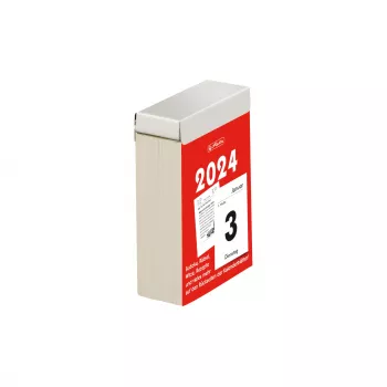 Herlitz Calendario de taco diario n.º 3, 2024, mercado alemán, 1 ud. 50045341