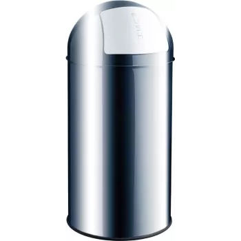 Helit H2401700 papelera 30L, acero inoxidable