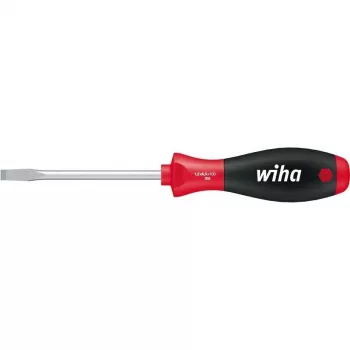 Wiha SoftFinish destornillador plano 6,5 mm de ancho de hoja, 150 mm de longitud de hoja, DIN ISO 2380 00703