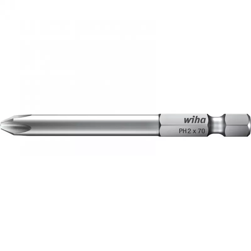 Wiha Phillips PH1 25mm Hex E6.3 punta de cromo-vanadio 22509