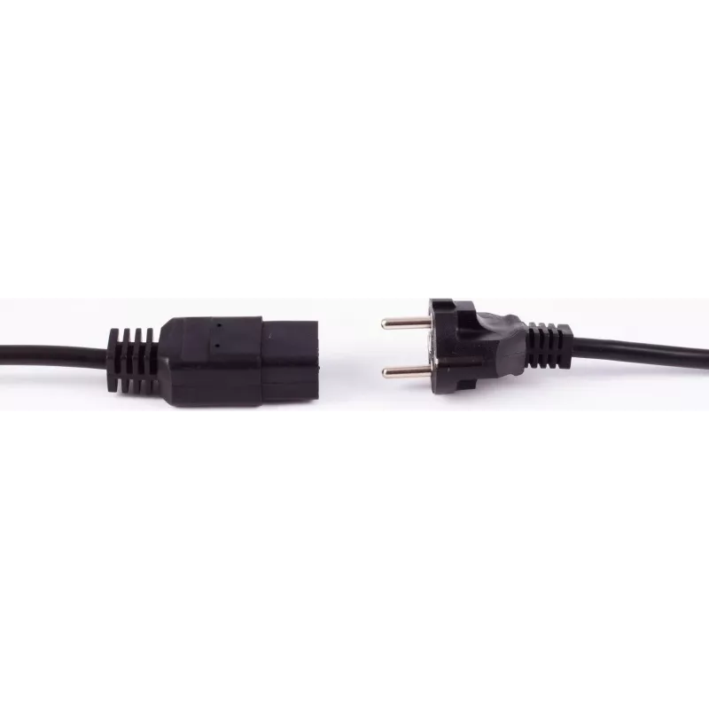 SHIVERPEAKS Basic cable de alimentación Schuko a IEC C19, 3 m, 16 A, negro BS60015-S