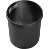 HELIT H6106495 papelera redonda ignífuga, 18 L, negra
