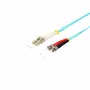 SHIVERPEAKS S/CONN maximum connectivity cable de fibra óptica LC/ST dúplex multimodo OM3 50/125µm, aqua, 5m (77945/3)
