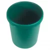 HELIT H61058-52 papelera redonda de plástico 18L verde