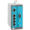 INSYS MoRoS icom MRO-L210 router industrial LTE, Ethernet WAN, 2x 10/100 Ethernet, azul/gris/blanco 10019403