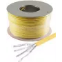 SHIVERPEAKS 75500-A+-100SSP Cable de instalación Cat.7a S/FTP, 100 m, amarillo