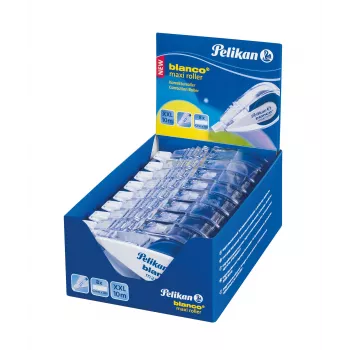 Pelikan blanco Maxi Corrector en cinta, 4,2 mm x 10 m, sin disolventes, blanco 340315