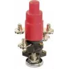 AS Schwabe 10960ET Interruptor térmico de protección, 230 V, 16 A, IP54, rearme manual, conector macho/hembra CEE